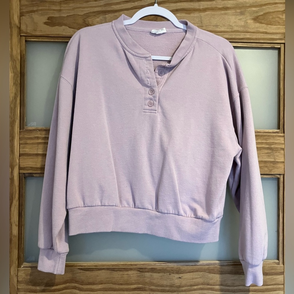 Medium Reflex Cropped Sweater